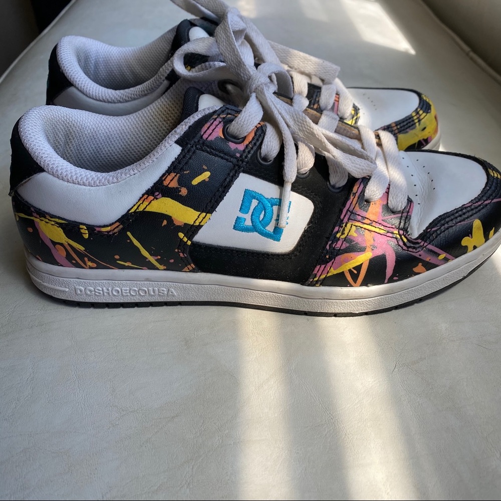 DC Special Edition Paint Splatter Sneakers